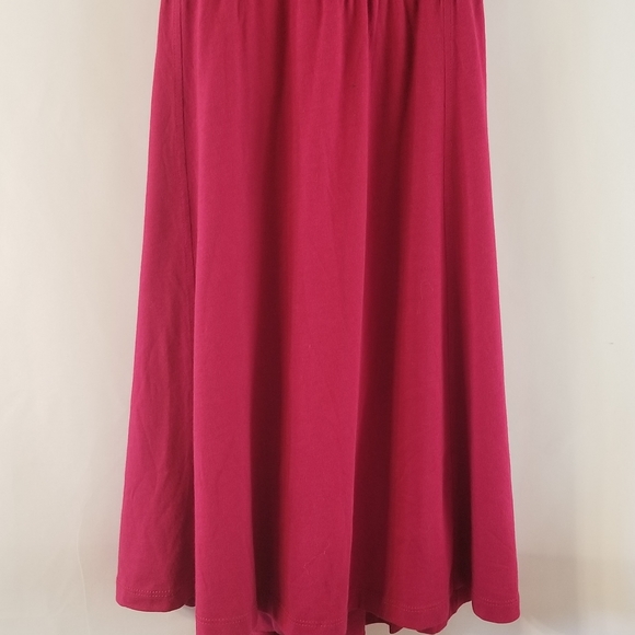 Aritzia Sunday Best Strappy Dress - Burgundy - Picture 3 of 10